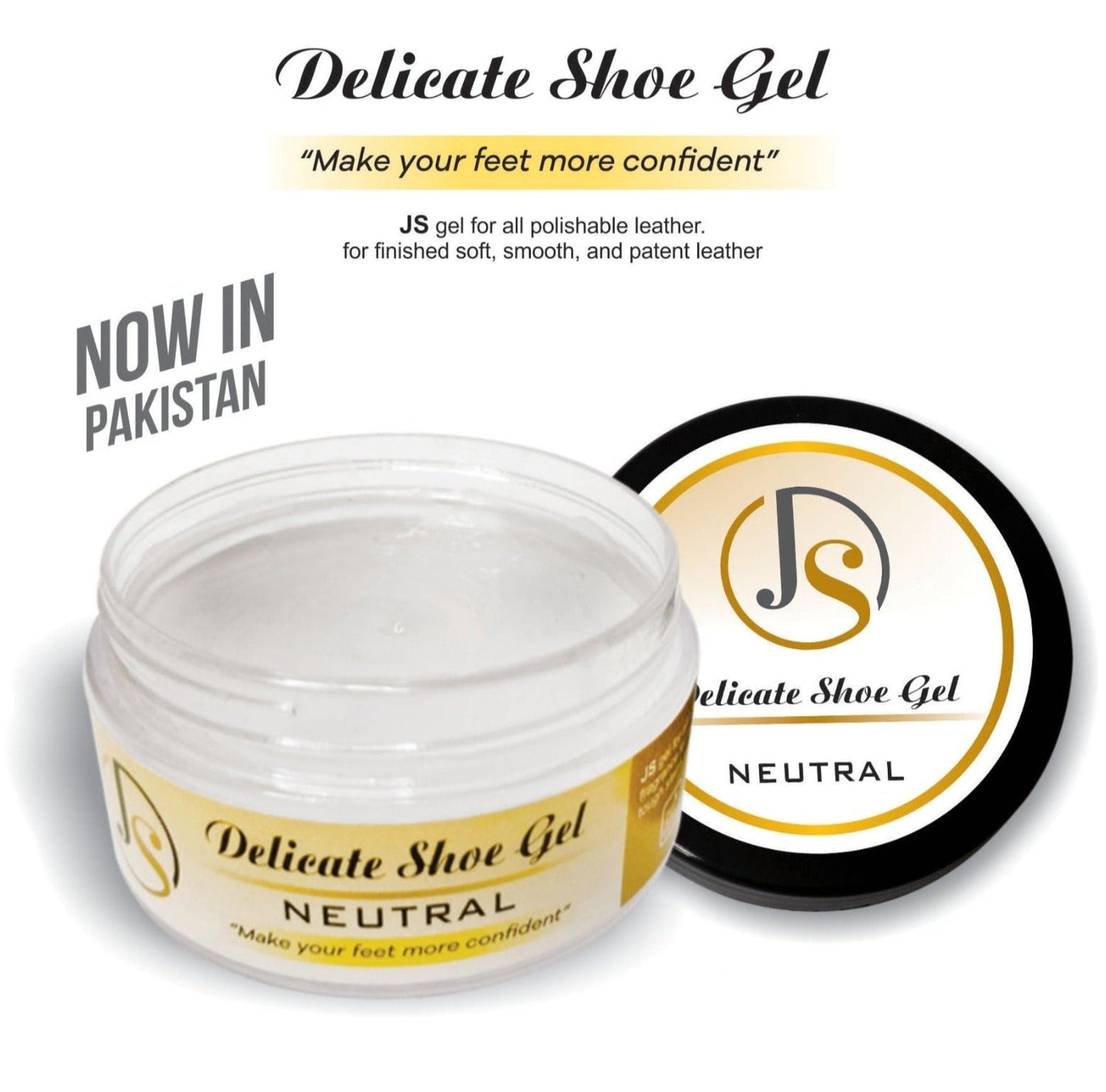 Shoe Gel Polish, JS Delicate Shoe Gel, Neutral